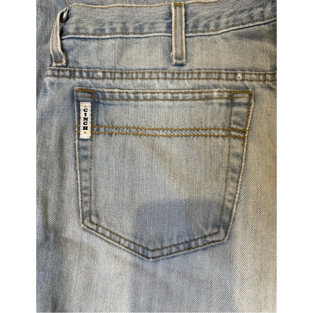 CINCH Men's Relaxed Fit White Label Jean - Light Stonewash Size‎ 38 - Picture 9 of 9